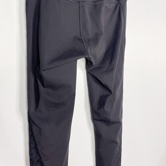 Lululemon 4 Black Wunder Under Hi Rise Tight Special Edition Embroidered 28" - Picture 8 of 10